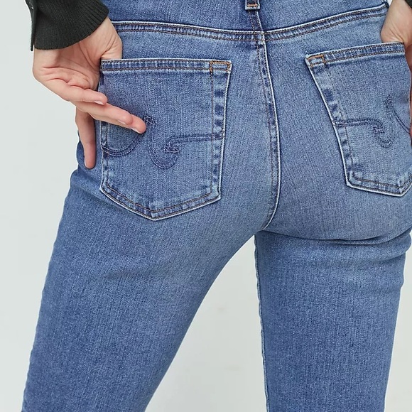 SOLD. AG Anthropologie The Stevie Ankle Jeans - Picture 7 of 9